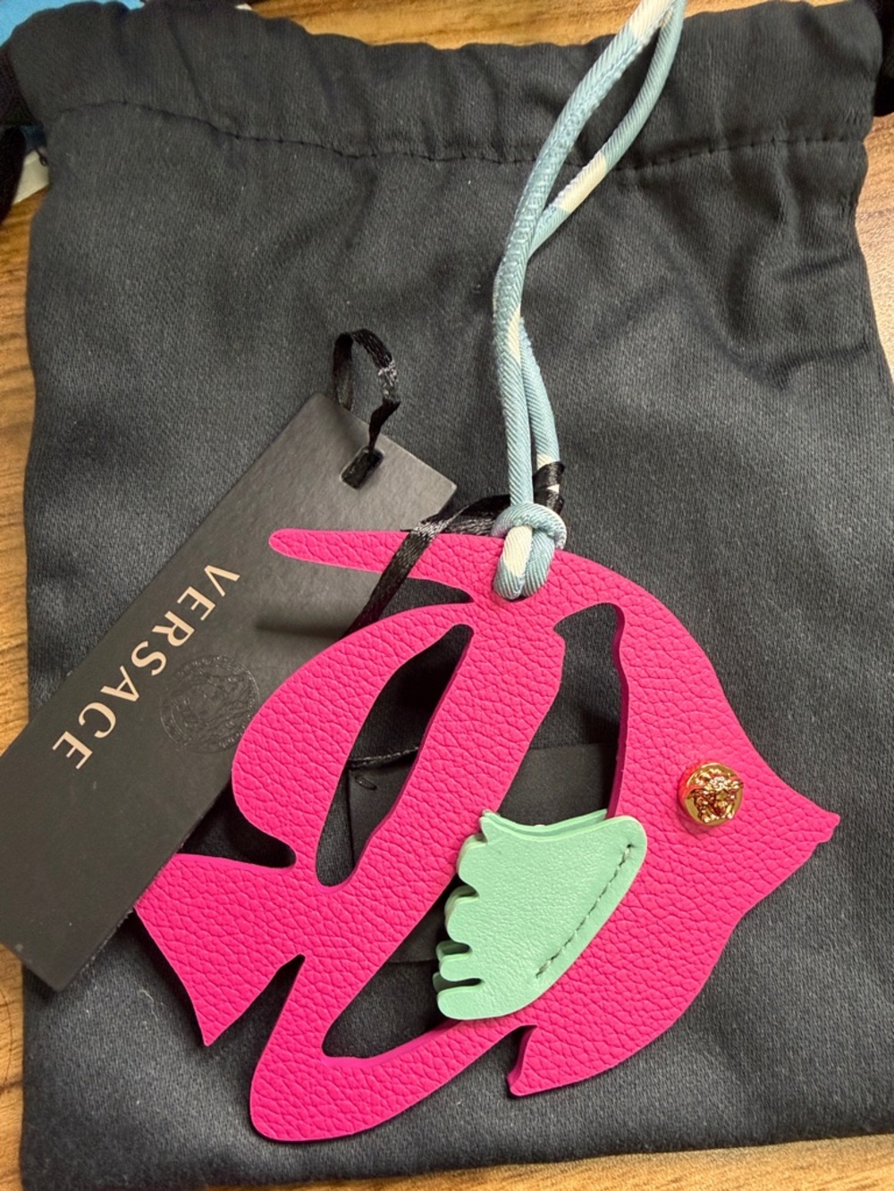 Versace Fish Bag Charm